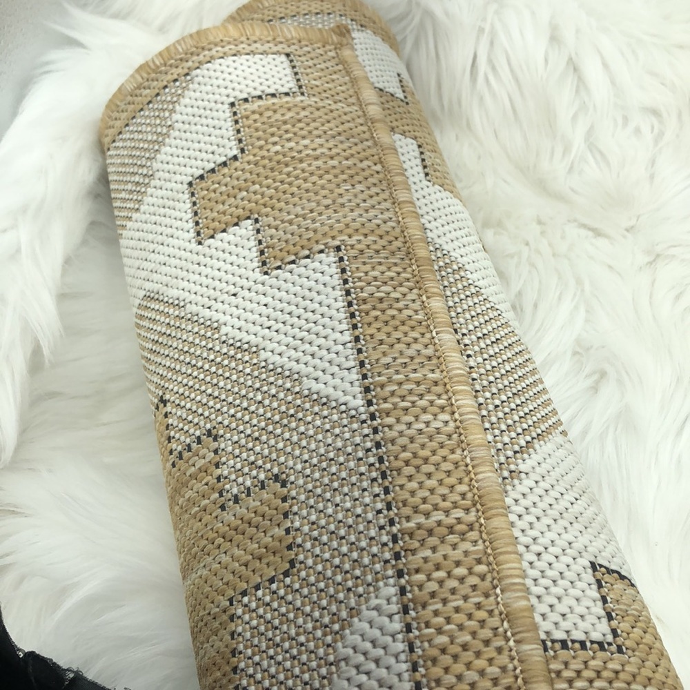 Liora Manne Carmel 8412 Modern Geo Wilton Woven Area Rug 23”X7’6” Made In Turkey